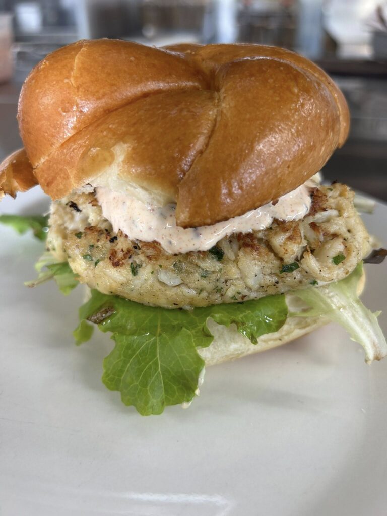 Broiled-Maryland-Style-Crab-Sandwich-Brewery-and-the-Beast-Deep-Creek-Lake